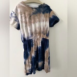 Cabana girls tie die dress